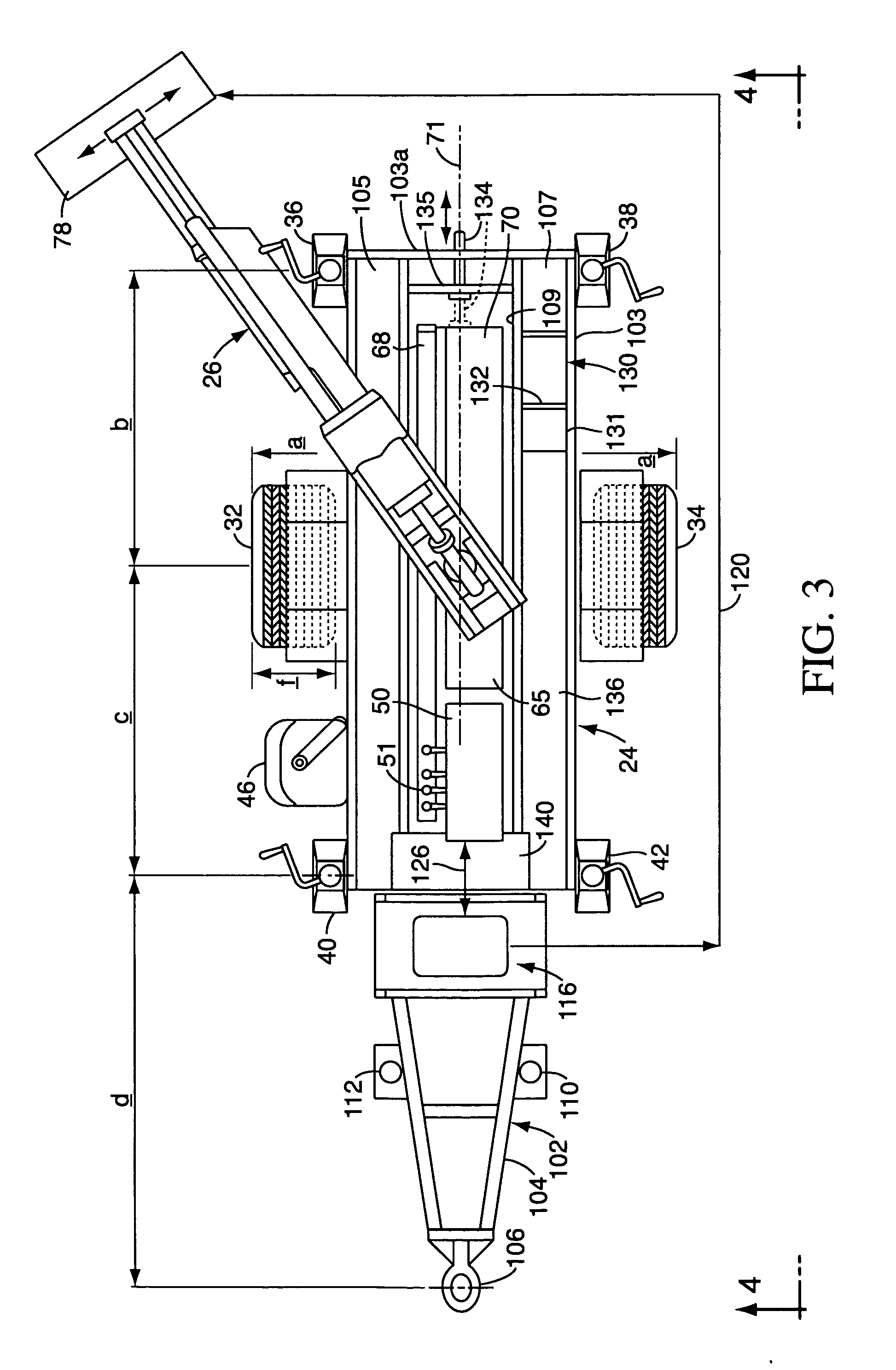 Trailer-mounted crane apparatus