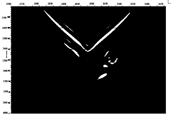 VSP fracture-vug diffraction imaging technical method based on symmetrical observation