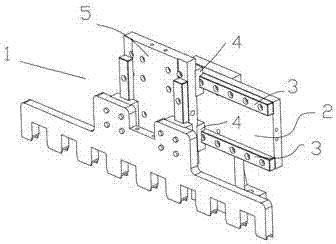 A die head driving device of an automatic terminal machine