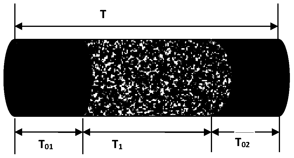 Measuring method of fast and slow shear wave attenuation coefficient under core fracture width