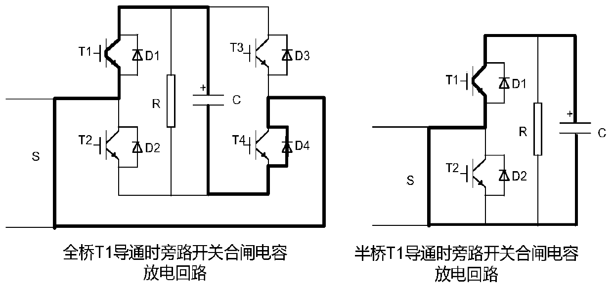 Control system for improving bypass safety and reliability of MMC power module