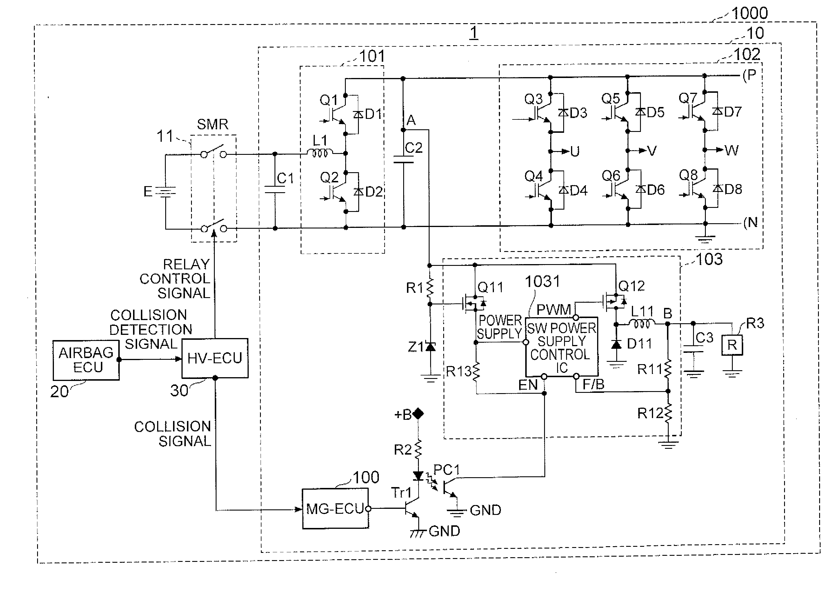 Drive system and vehicle including drive system