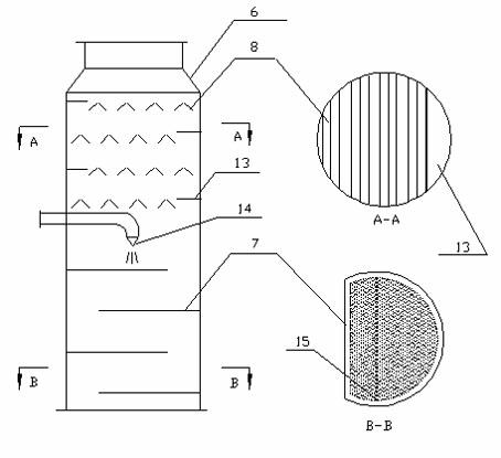 Method and apparatus for absorbing asphalt smoke