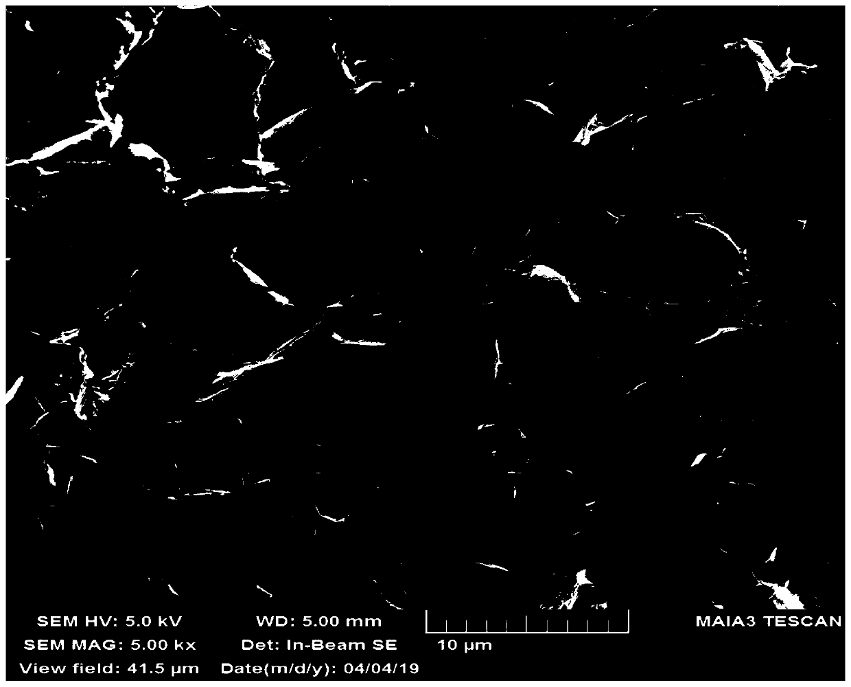 Aqueous graphene conductive coating material and preparation method therefor