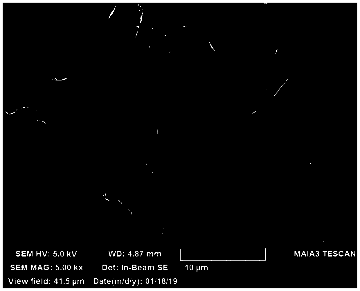 Aqueous graphene conductive coating material and preparation method therefor