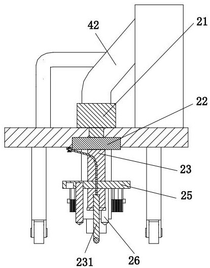 A mobile cleaning and repairing device for municipal roads