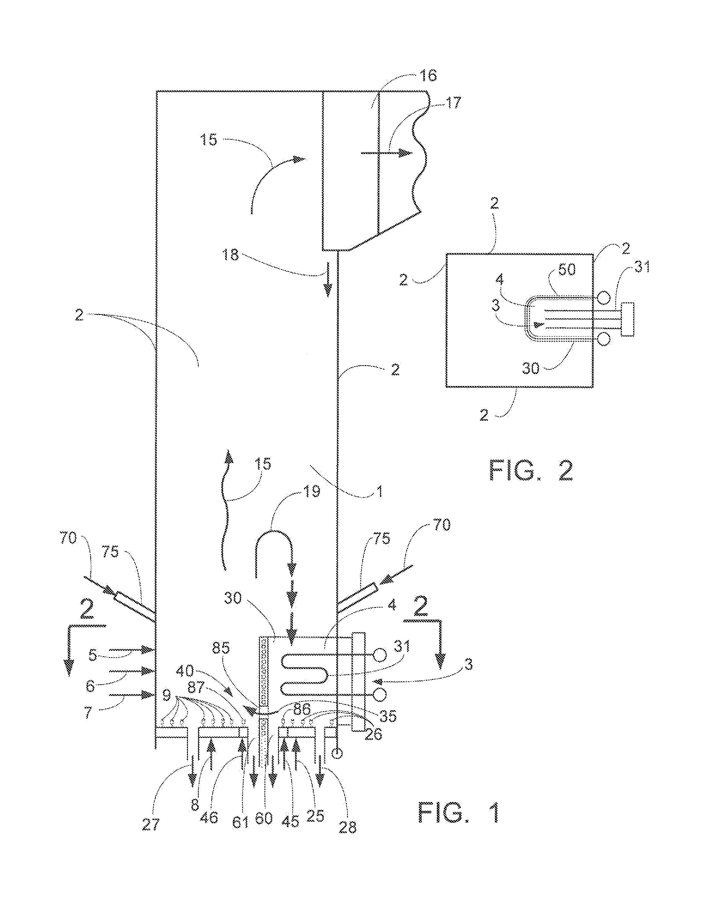 In-bed solids control valve with improved reliability