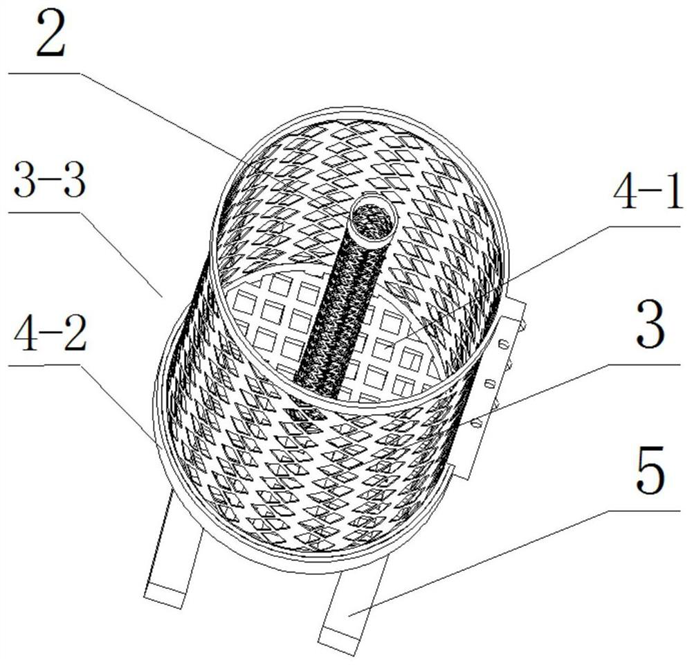 A corn conveying device and a conveying and storing system based on it