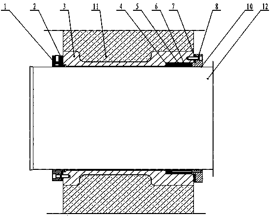 Driving tube adapter for large explosive wave simulator