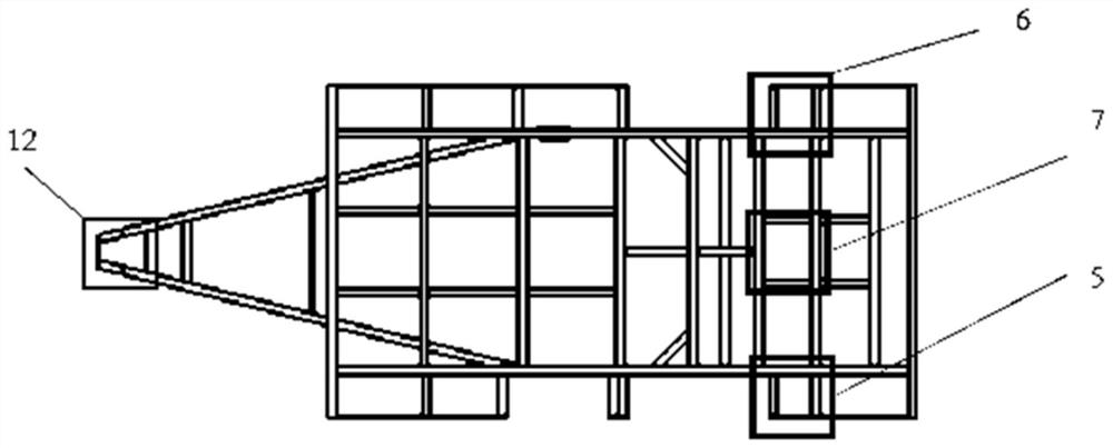 Trailer-type RV roll interactive early warning system and roll interactive early warning method