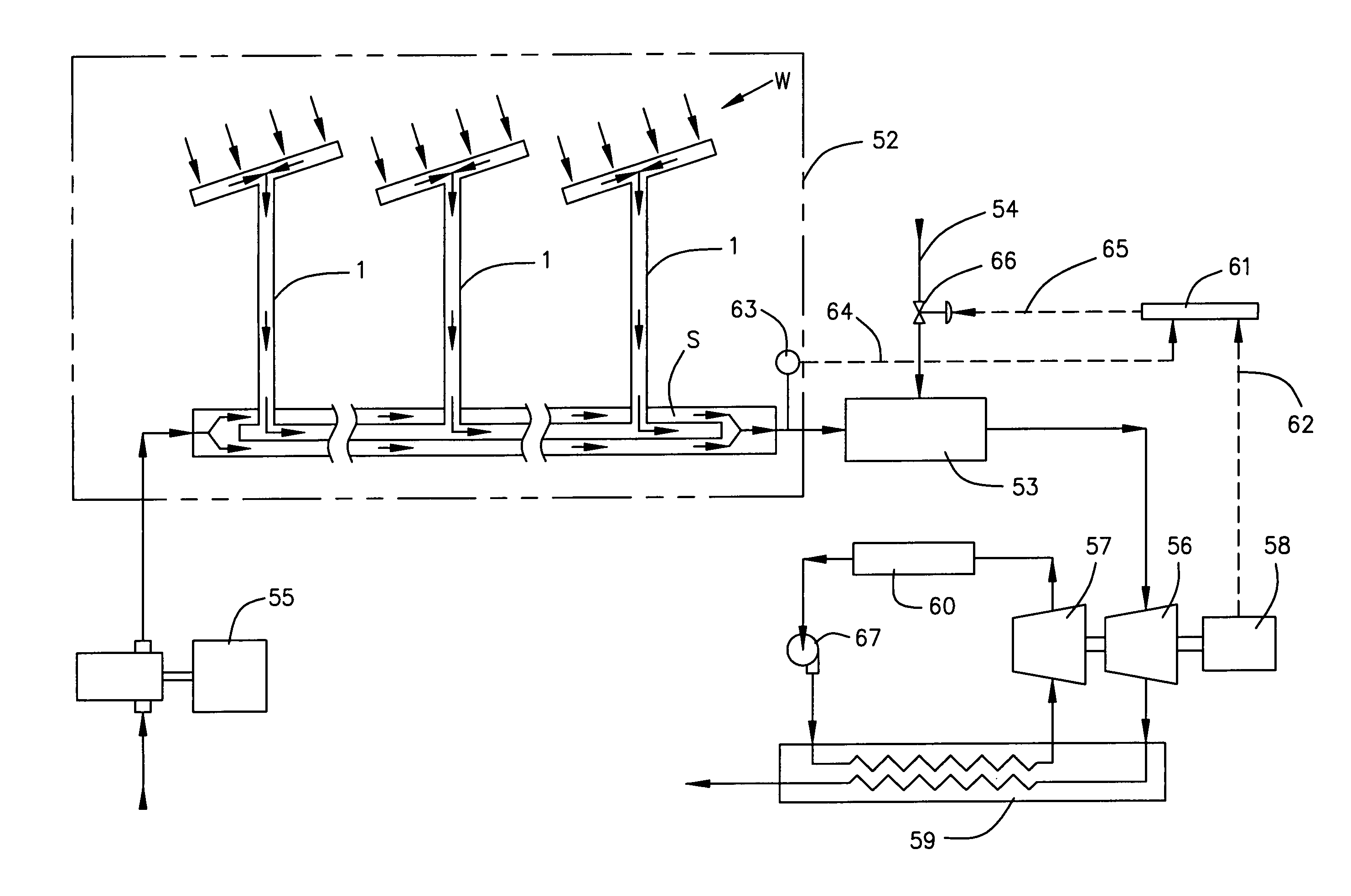 Solar blackbody waveguide for efficient and effective conversion of solar flux to heat energy