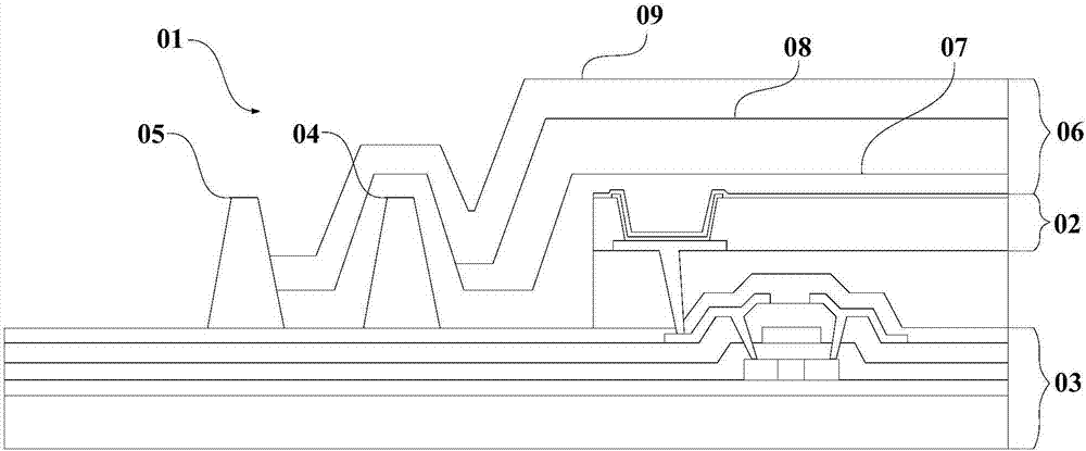 Organic light-emitting diode (OLED) display panel and display device