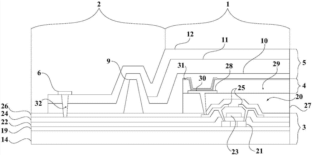 Organic light-emitting diode (OLED) display panel and display device