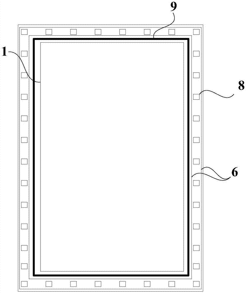 Organic light-emitting diode (OLED) display panel and display device