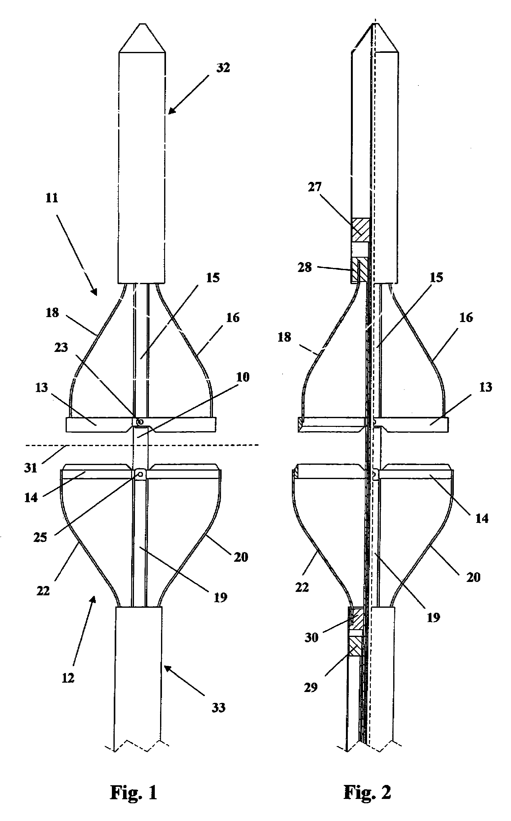 Instrument for the surgical removal of a defective heart valve