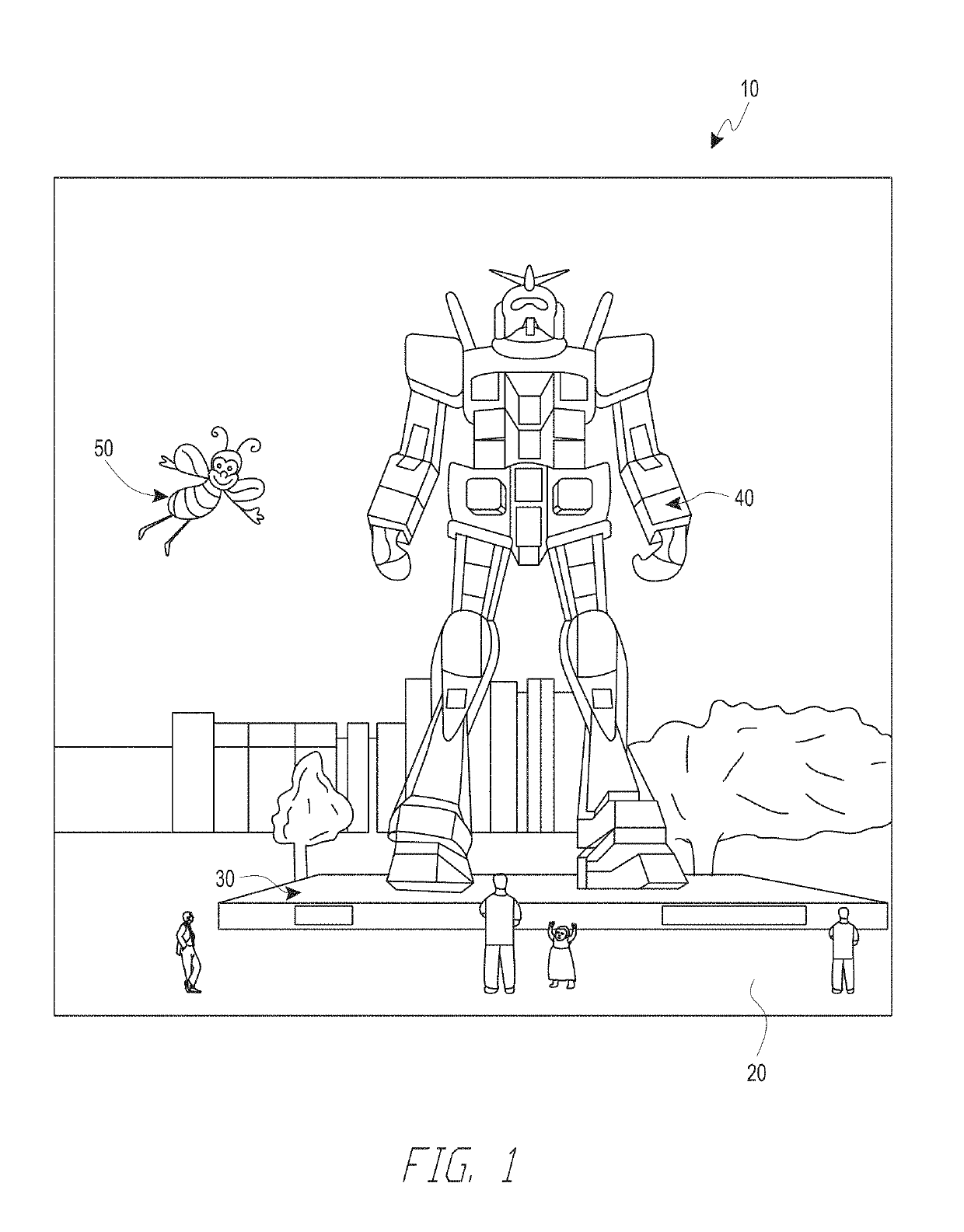 Augmented reality display comprising eyepiece having a transparent emissive display