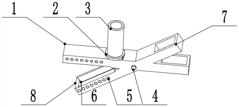 A sea cucumber fishing device