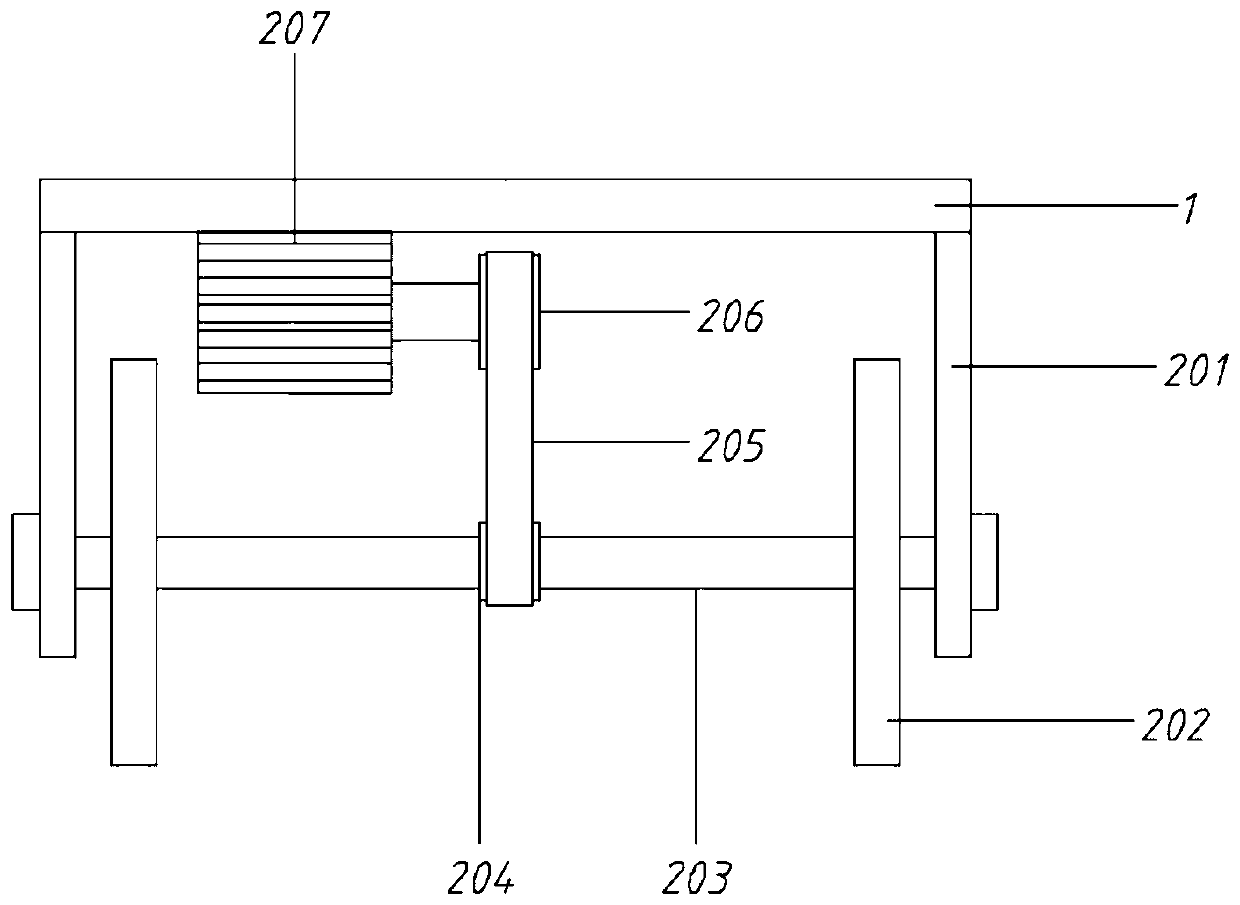 Agricultural sowing machine capable of adjusting sowing spacing