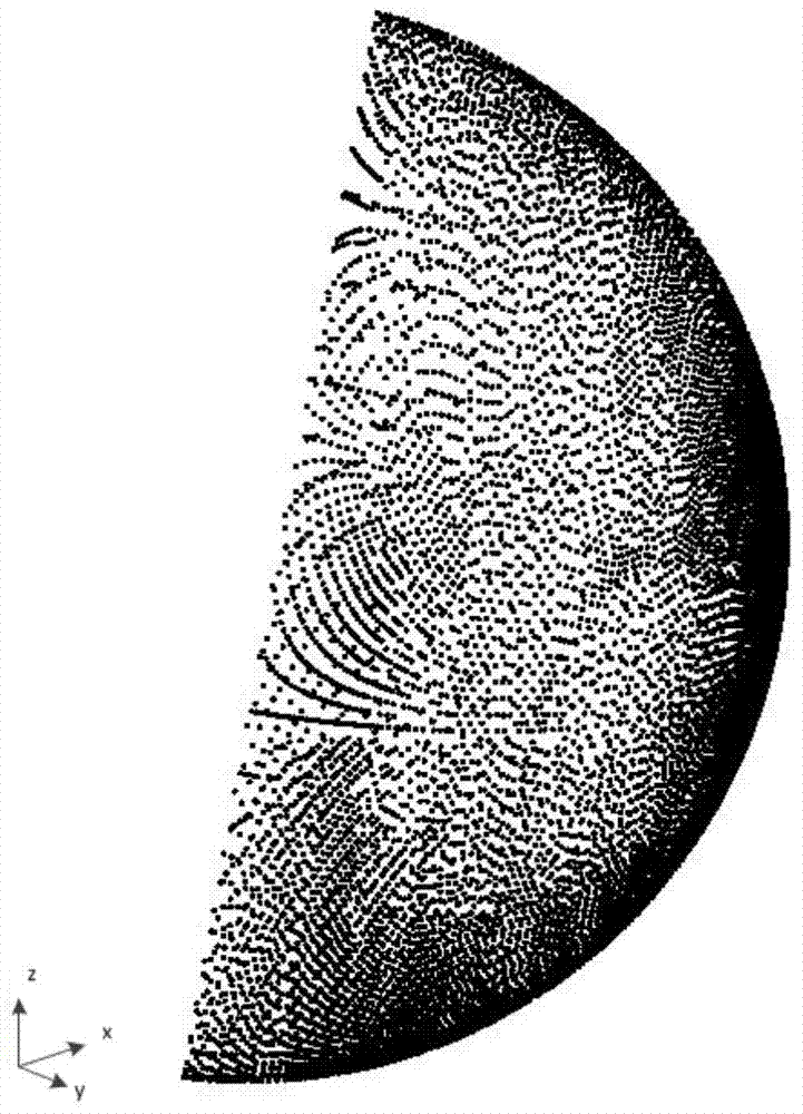 Three-dimensional laser scanning data modeling method and system