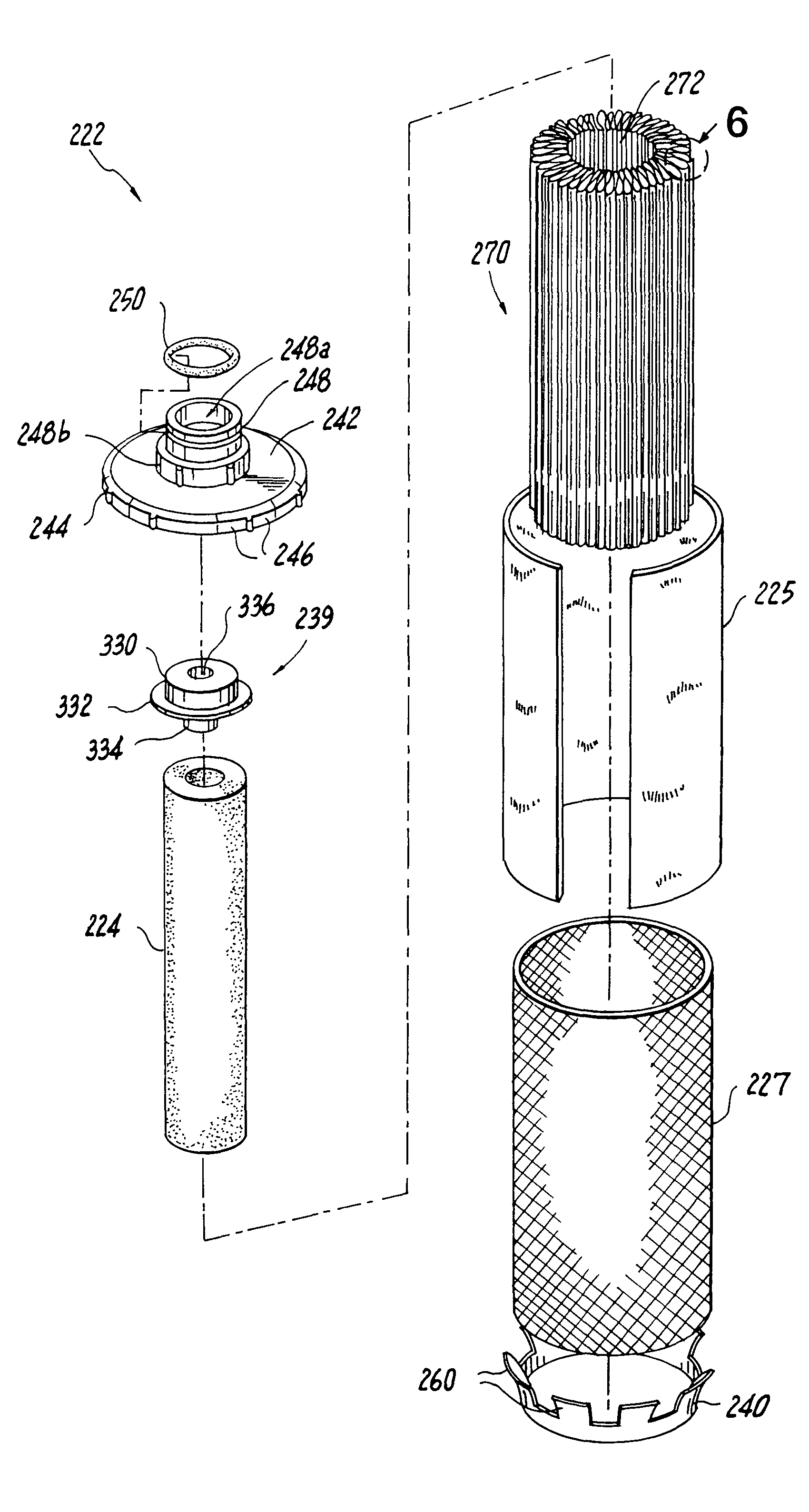 Encapsulated filter cartridge