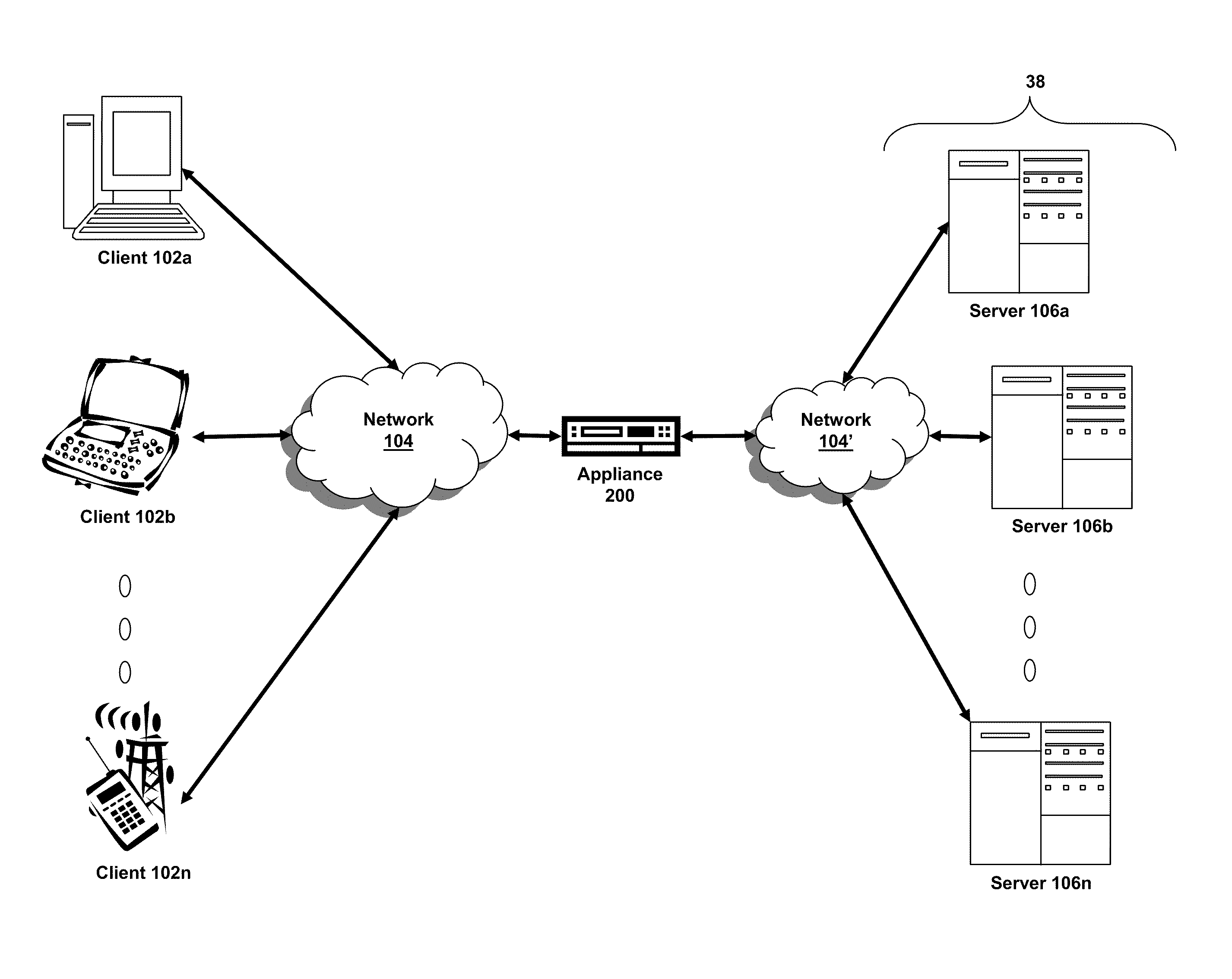 Systems and methods for connection management for asynchronous messaging over HTTP