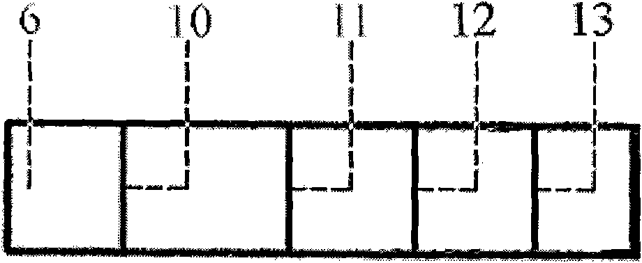 Clenobuterol hydrochloride, salbutamol and paylean three joint inspection card and method for processing detecting sample