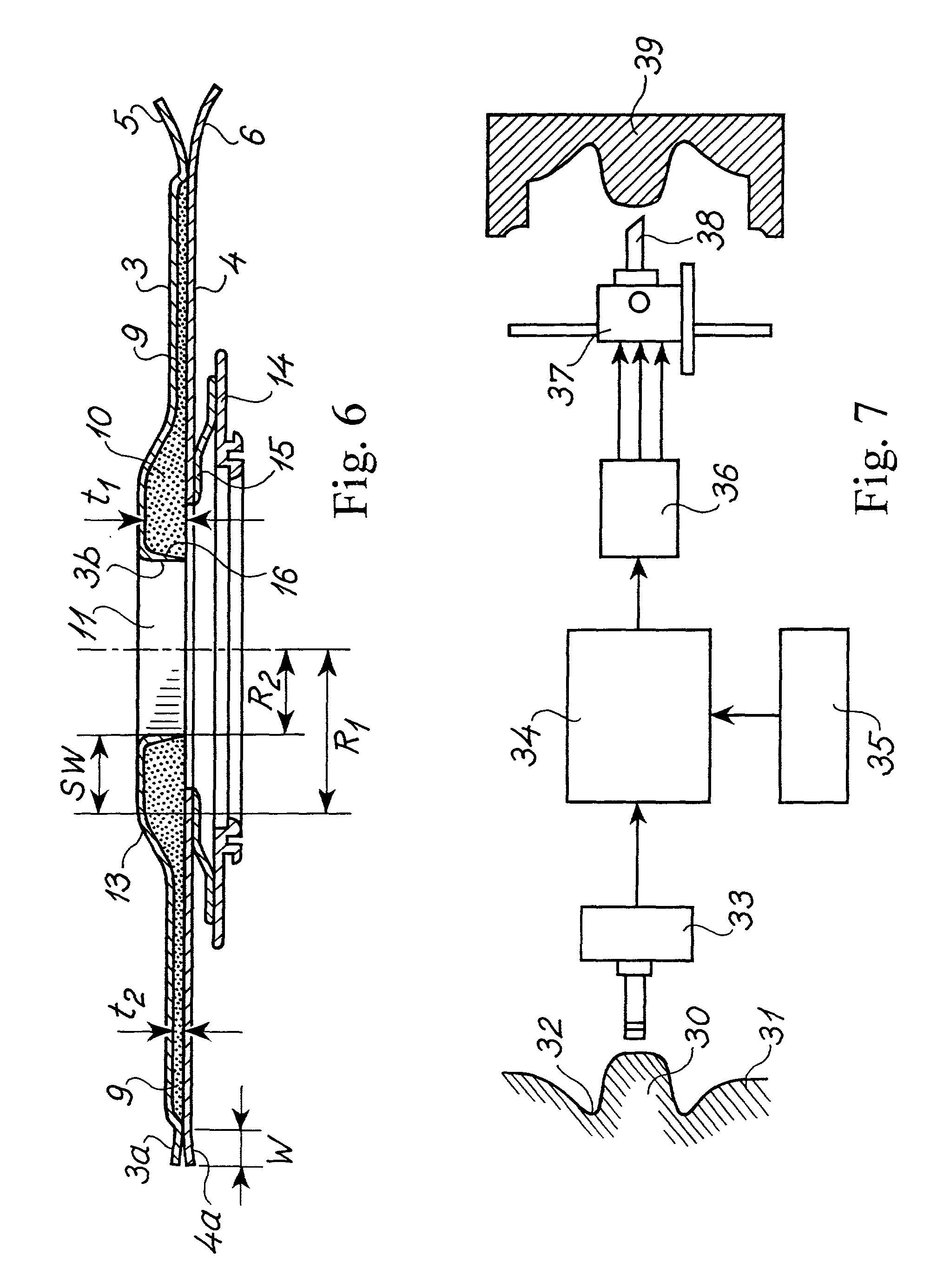 Soft convex adhesive wafer