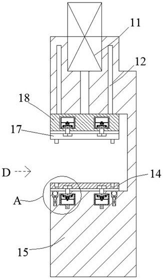 Hardware punching machine tool