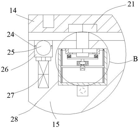 Hardware punching machine tool