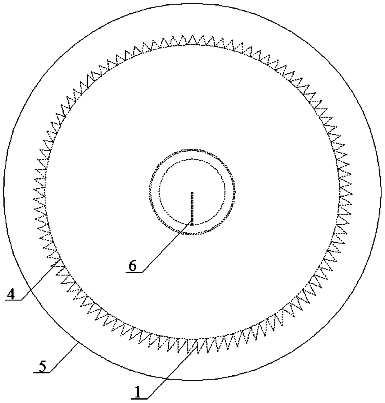 A hole protection device for underground rock engineering test boreholes adapting to different hole diameters