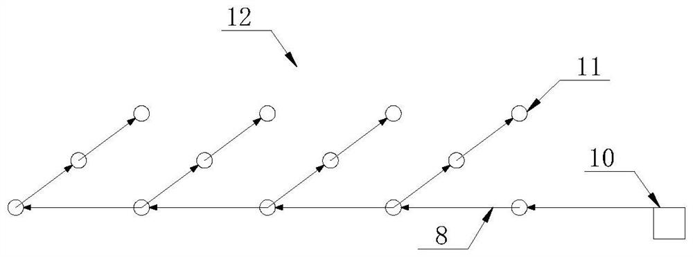 Deep hole blasting vibration reduction method