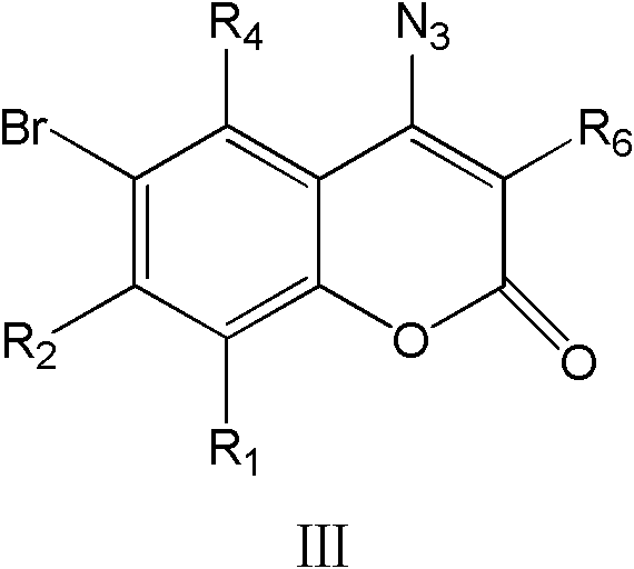 4-1,2,3-triazole-coumarin derivative and its preparation method and application