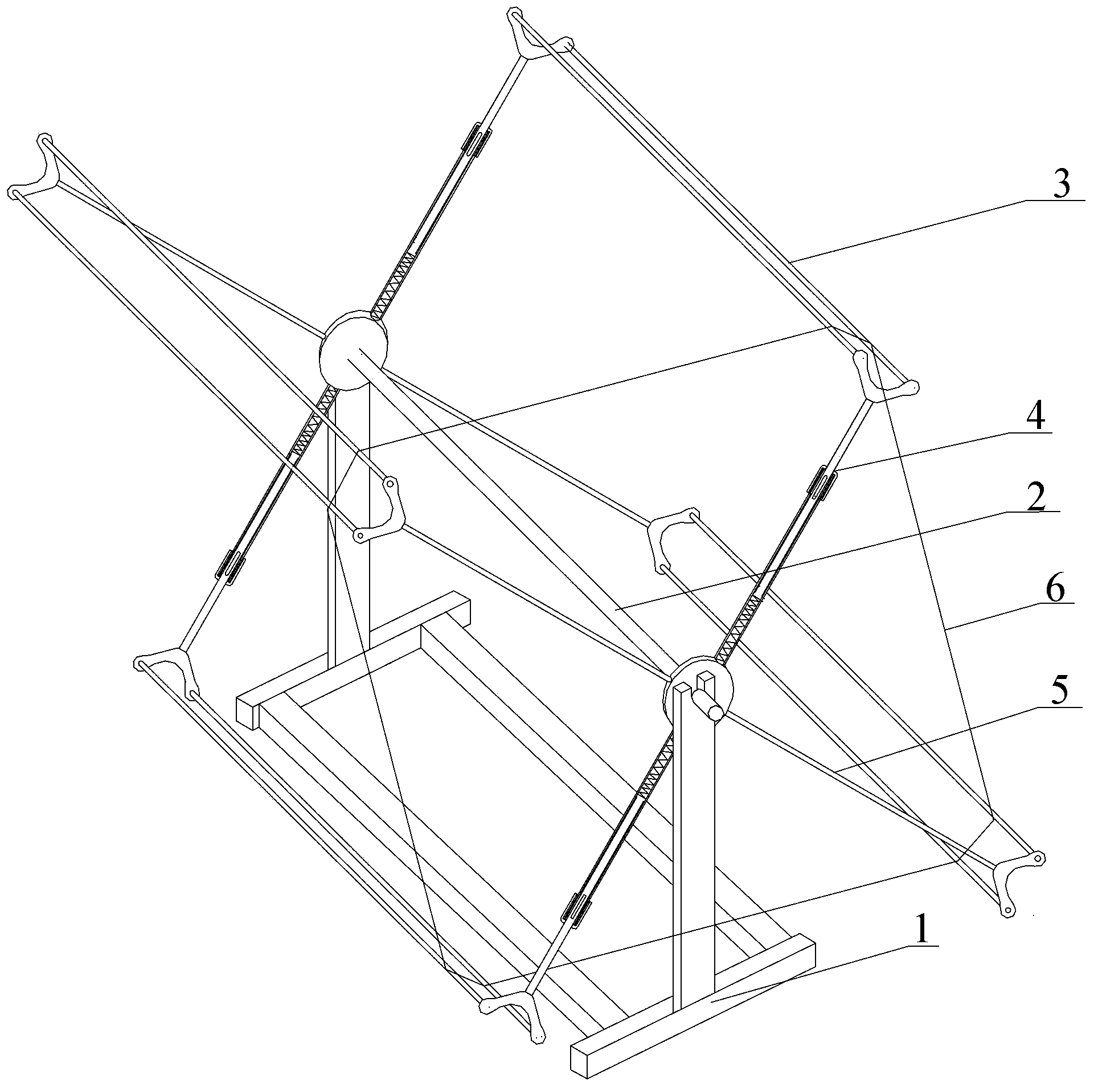 Sample preparation method for carbon fiber tensile property test