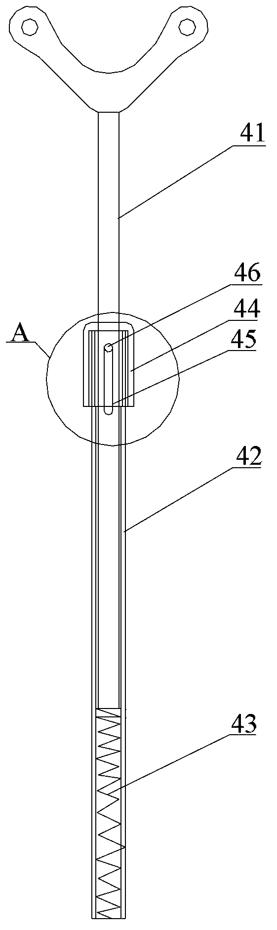 Sample preparation method for carbon fiber tensile property test