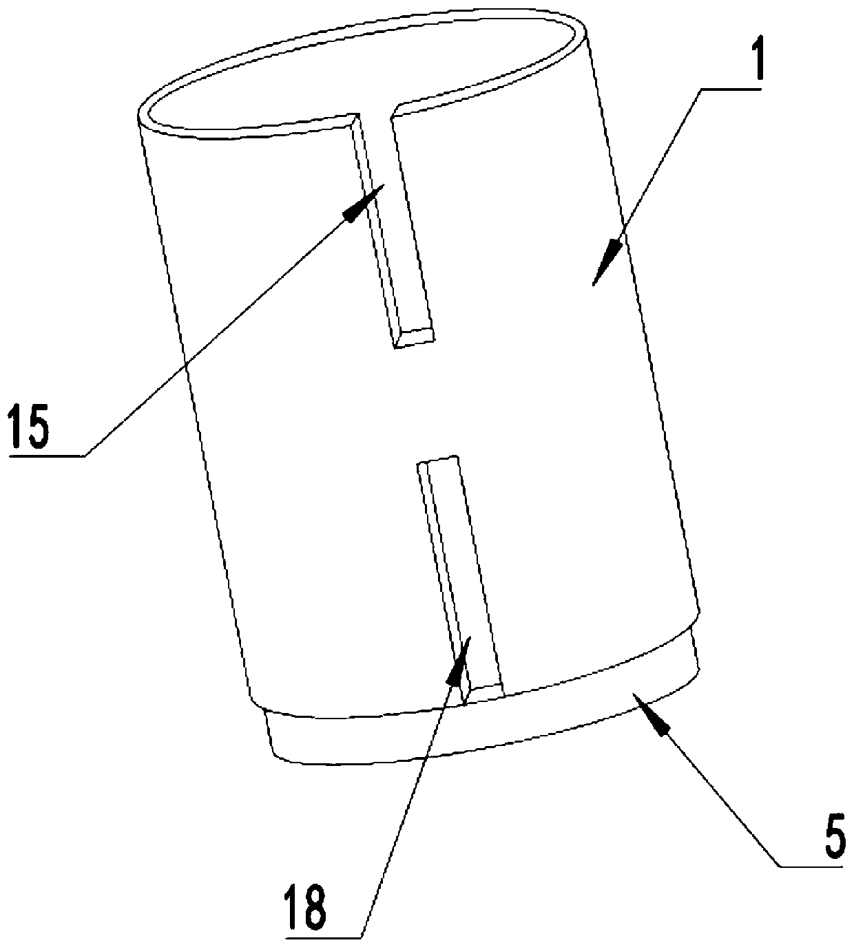 Vaginal cleaner for obstetrics and gynecology care