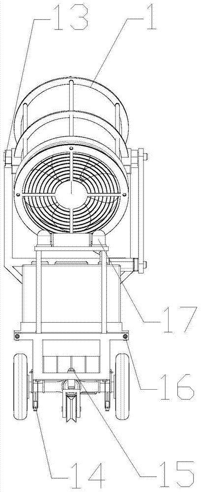 Monorail plant protection robot for greenhouse and control method thereof