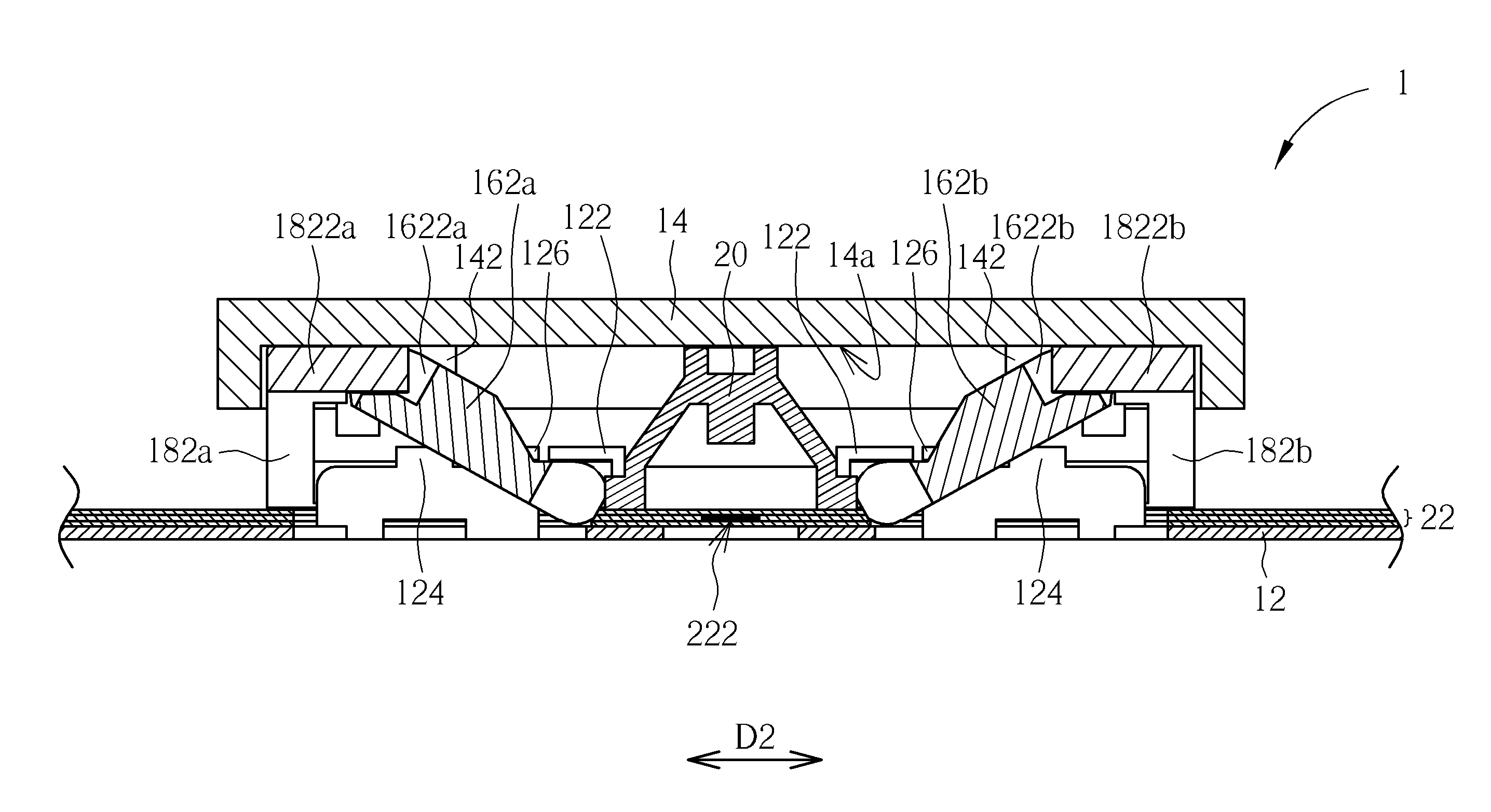 Keyswitch structure and balance link thereof