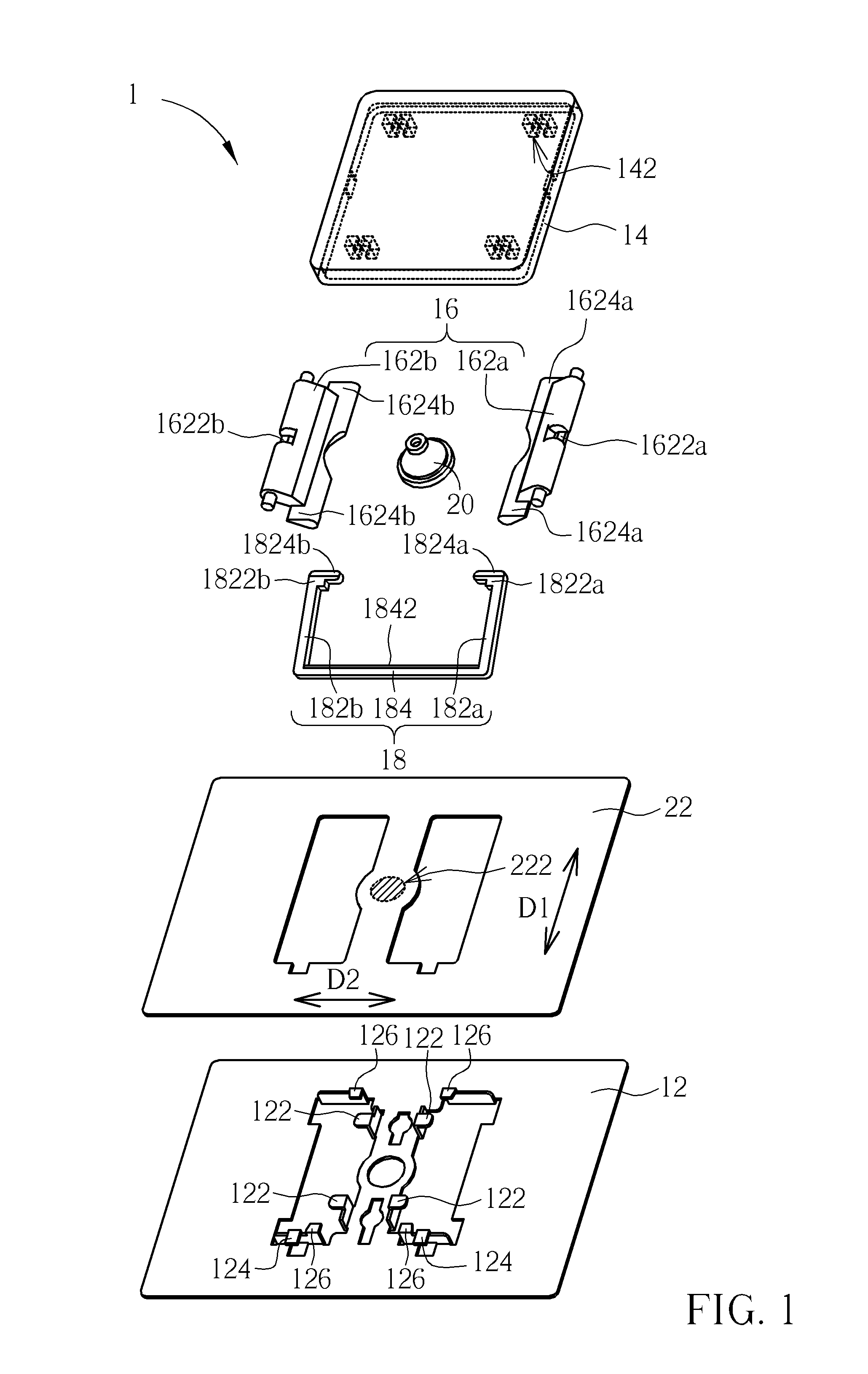 Keyswitch structure and balance link thereof