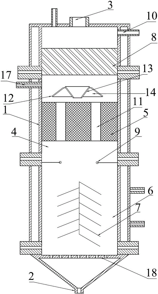 Completely autotrophic nitrogen-removal reactor and nitrogen-removal process