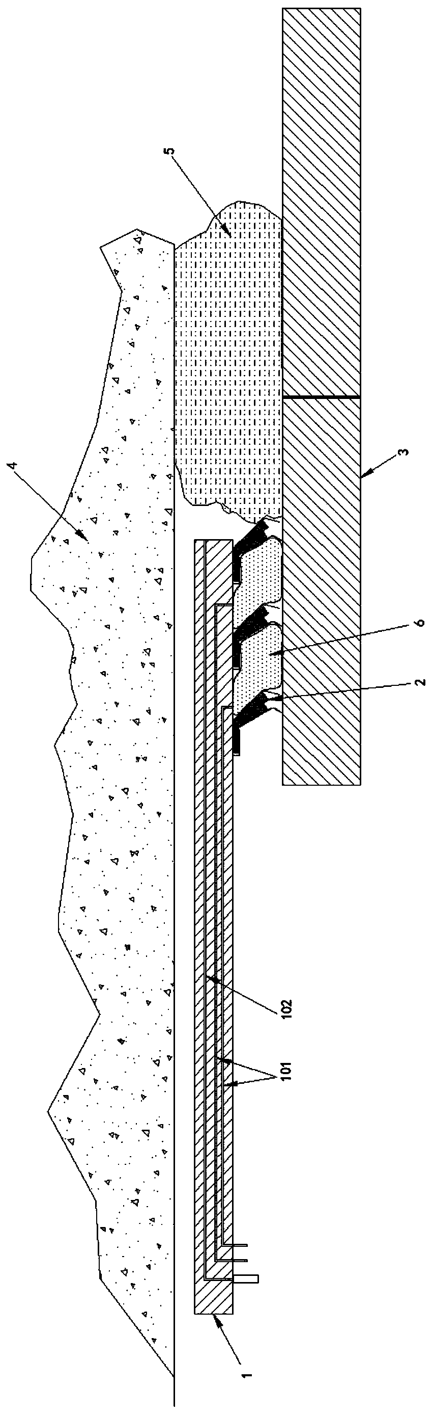 Inflatable shield tail sealing device