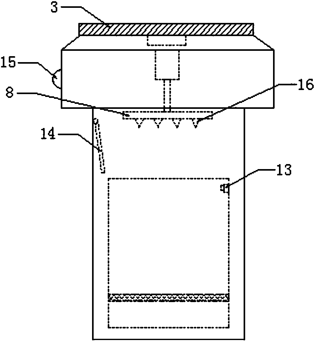 Environment-friendly garbage bin capable of automatically compressing garbage