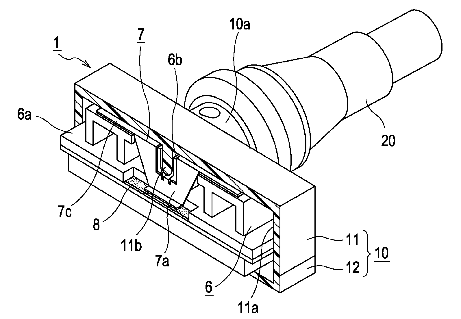 Valve-integrated transponder