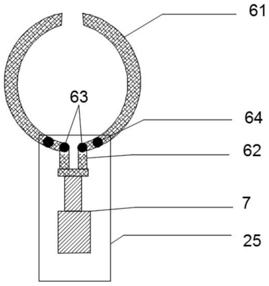 Grouting device for well drilling