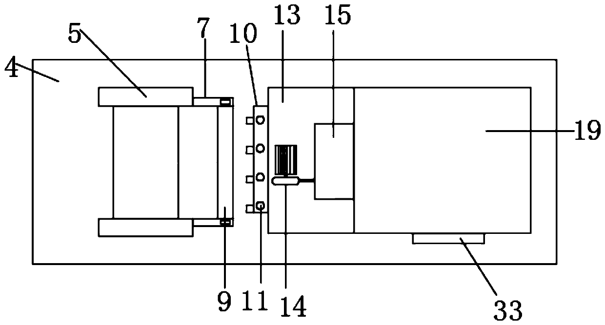 Paper impregnating device for producing glue film paper