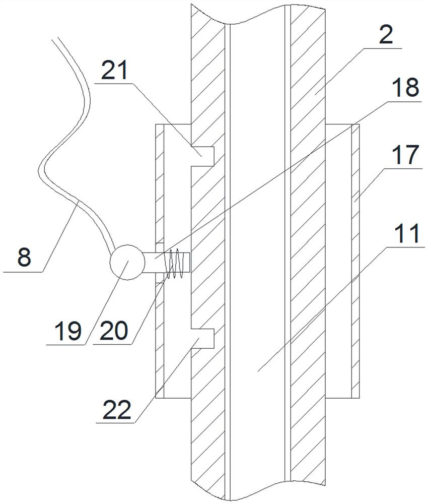 Single-person operation tool for J-shaped wire clamp