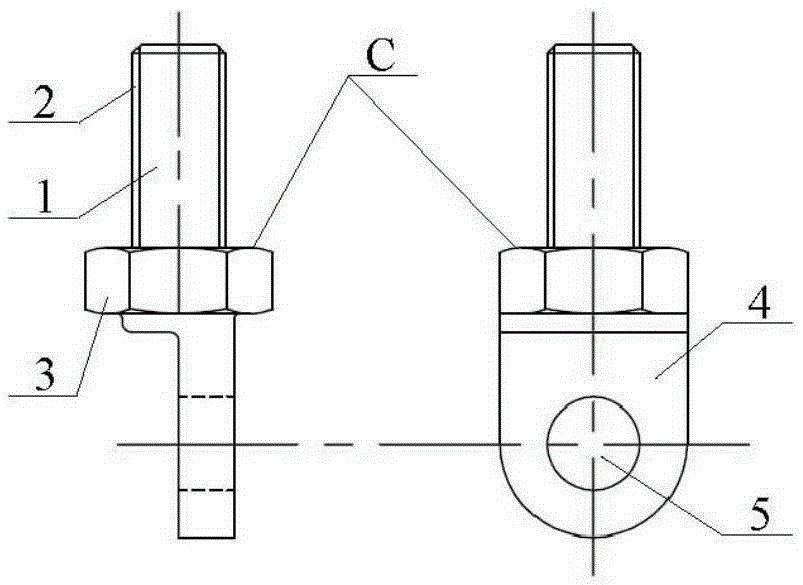 Multi-direction fastening assemblies adjustable in direction