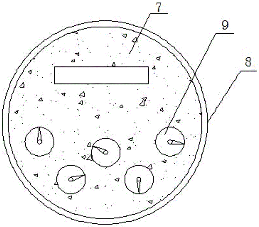 Frost resistance water meter