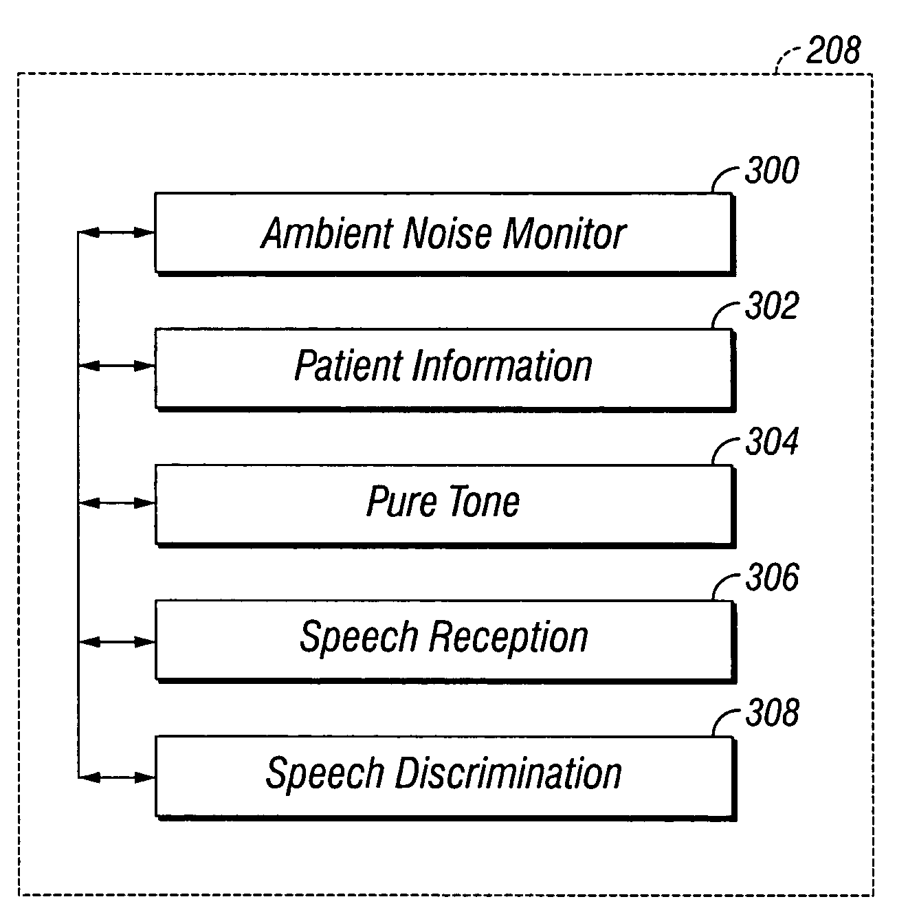 Computer-assisted diagnostic hearing test