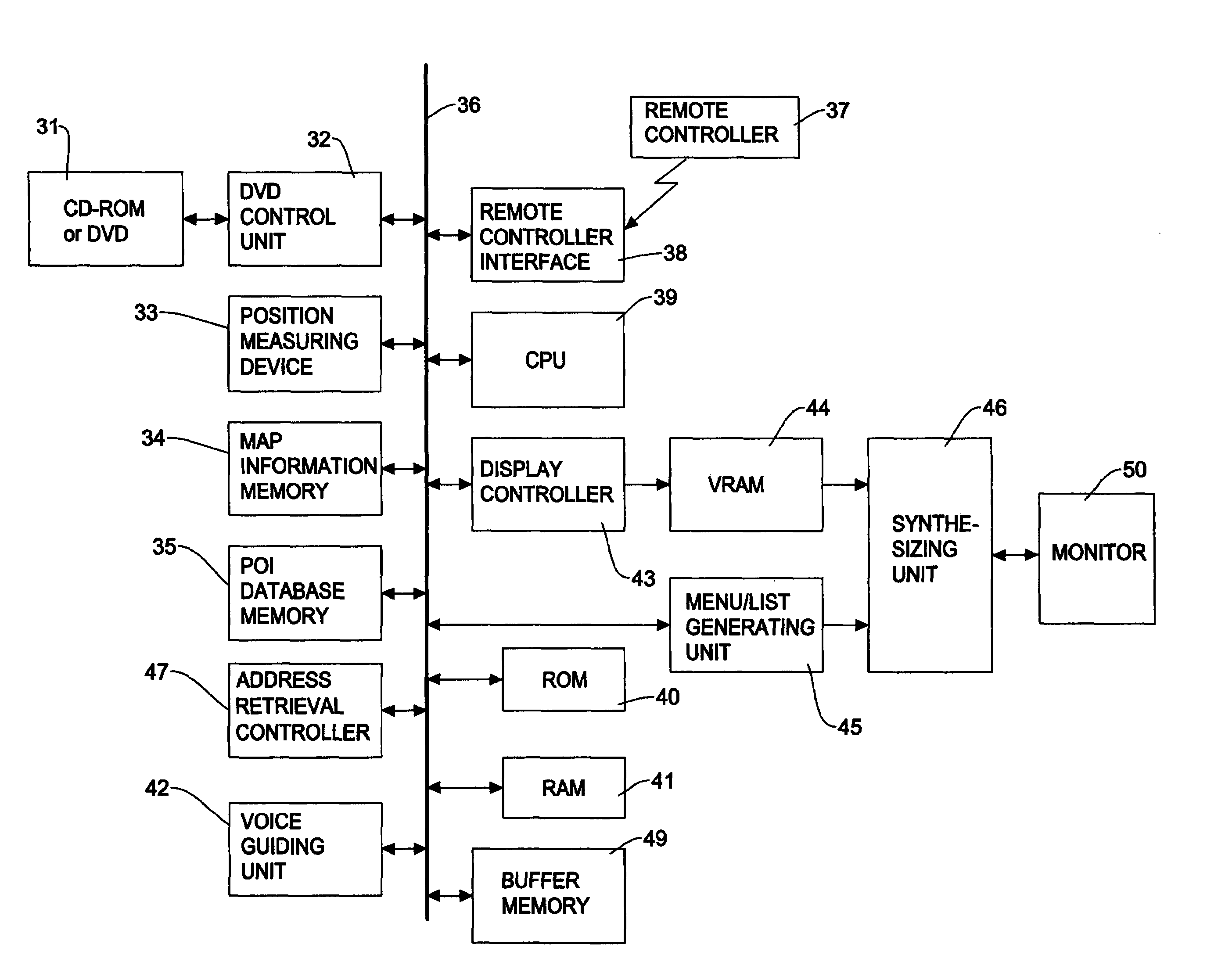 Address input method and apparatus for navigation system