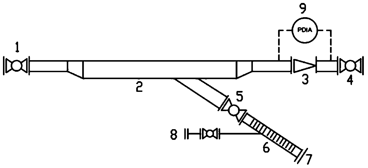 Shale gas sand removing separation system and method